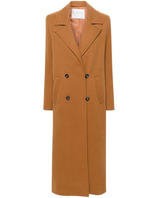 Forte-Forte double-breasted virgin wool maxi coat