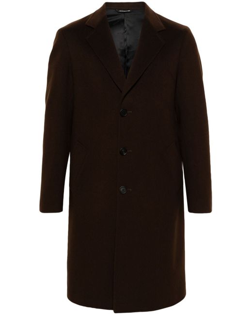 Tonello notched-lapel single-breasted coat