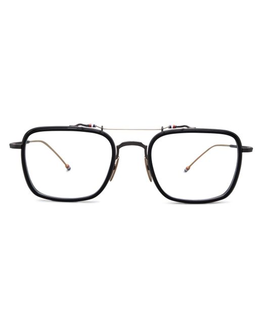 Thom Browne rectangular-frame glasses