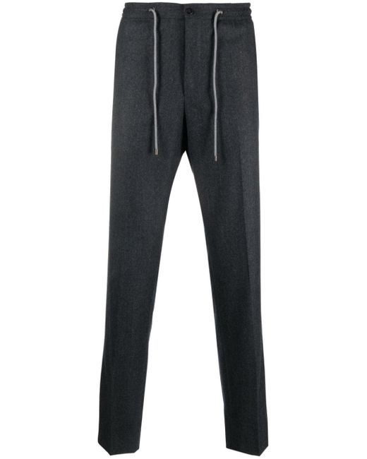 Corneliani drawstring-waist tailored trousers