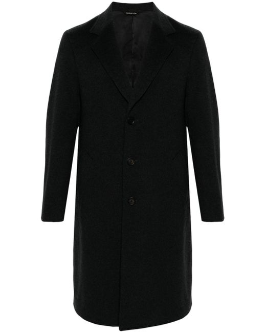 Tonello notched-lapel single-breasted coat