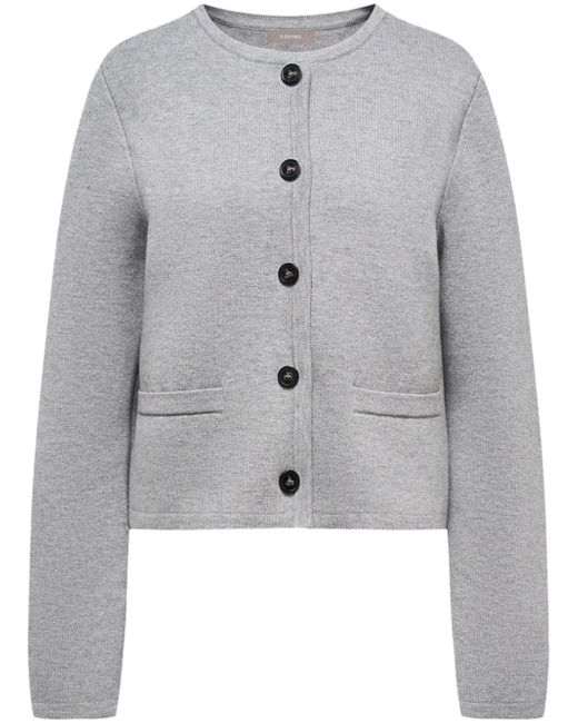 12 Storeez button-up cotton-wool cardigan