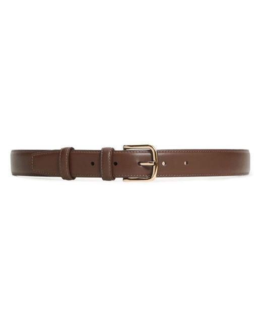 12 Storeez smooth-grain leather belt