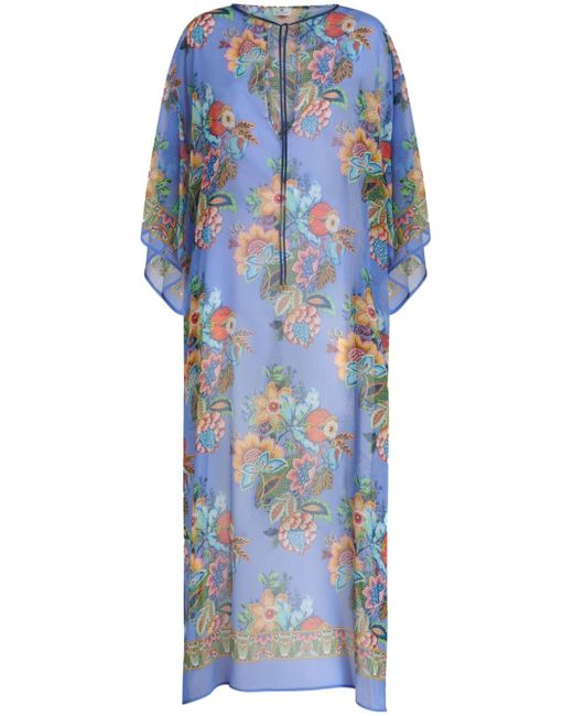 Etro floral-print maxi dress