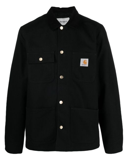 Carhartt Wip Michigan corduroy-collar canvas shirt jacket