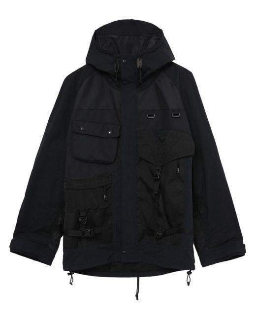 Junya Watanabe logo-print hooded jacket