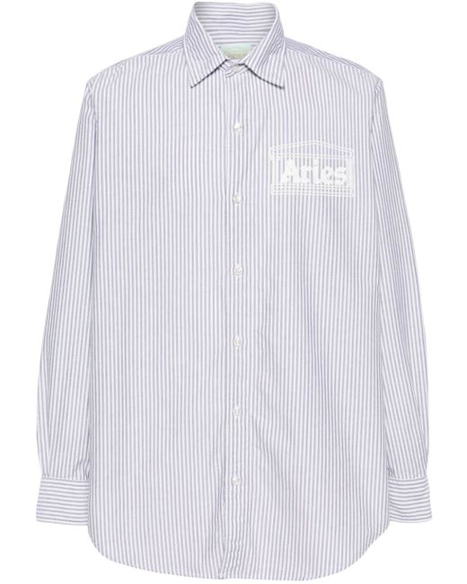Aries striped Oxford shirt