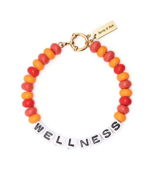 Sporty & Rich Wellness bead bracelet