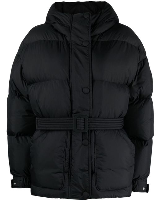 Ienki Ienki Bear Michelin belted padded jacket