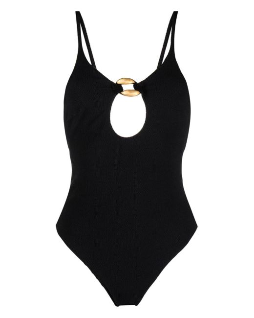 Stella McCartney Falabella Pop cut-out detalied swimsuit
