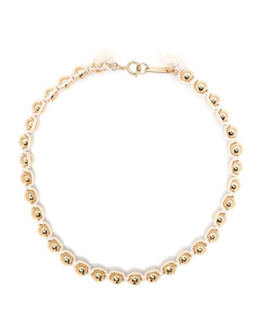 Isabel Marant ball-chain knotted necklace
