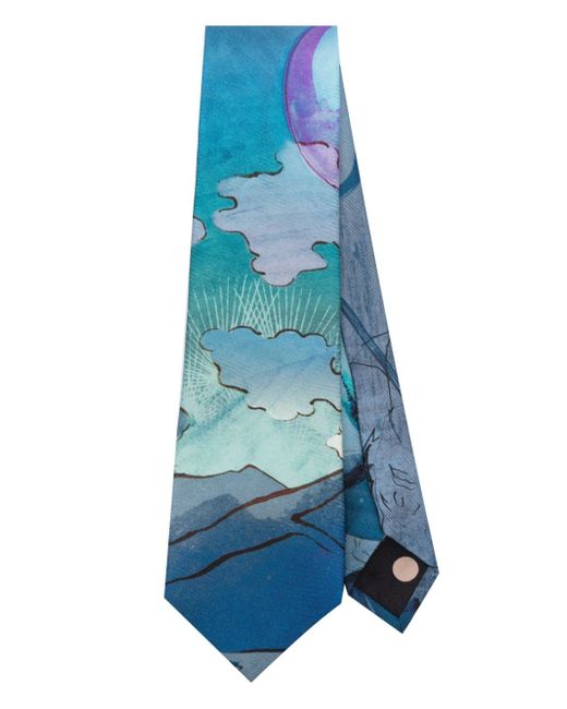 Paul Smith graphic-print tie