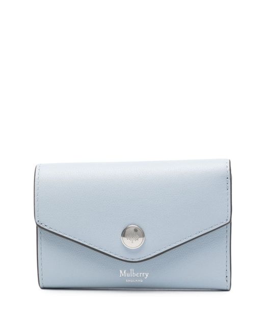 Mulberry logo-stamp leather wallet