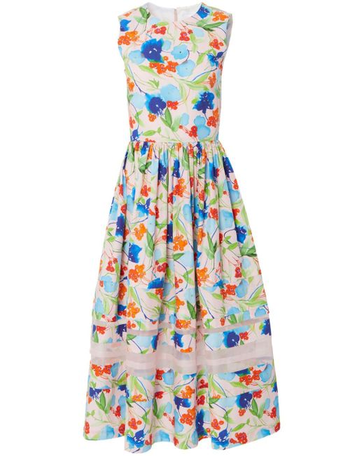 Carolina Herrera floral-print dress