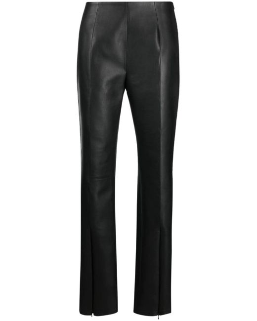 Stand Studio Nicolette faux-leather trousers