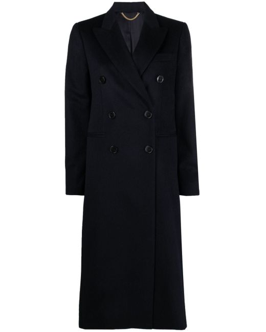 Victoria Beckham wool blend double-breasted coat