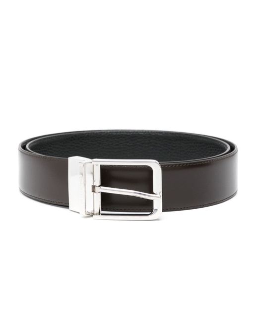 Corneliani reversible leather belt
