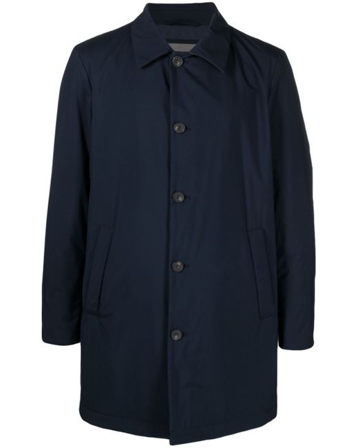 Corneliani water-resistant padded midi coat