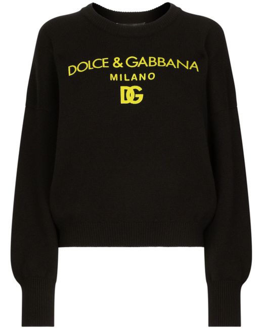 Dolce & Gabbana logo-print jumper