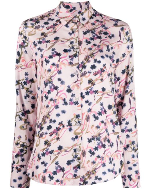 PS Paul Smith floral-print button-up shirt