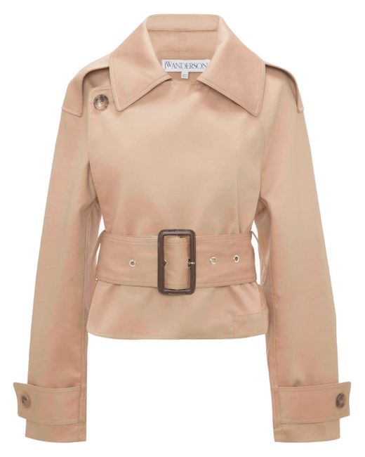 J.W.Anderson cropped trench jacket