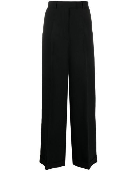 Viktor & Rolf pressed-crease concealed-fastening tailored trousers