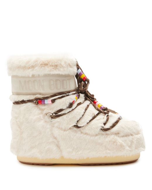 Moon Boot Icon Low faux-fur snow boots