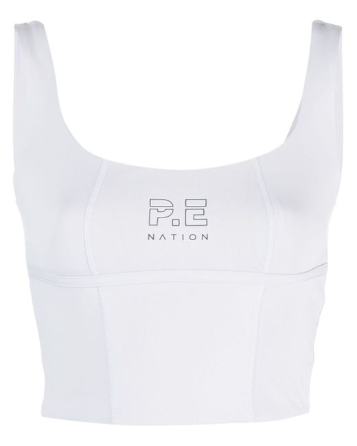 P.E Nation Aster cropped tank top