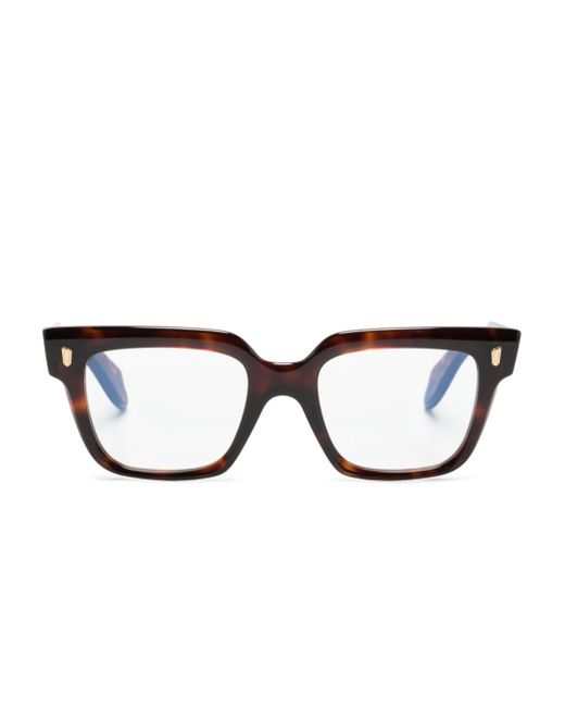 Cutler & Gross square-frame tortoiseshell glasses