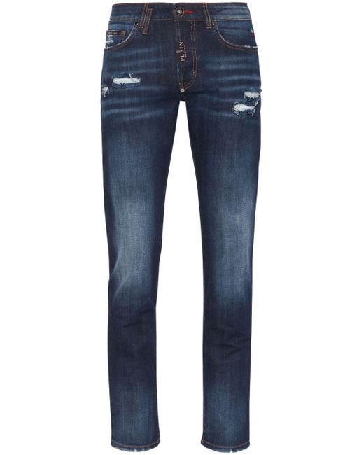 Philipp Plein distressed-effect skinny jeans