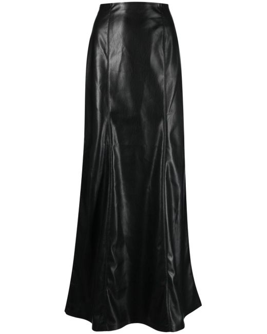 Nanushka Carlotta faux-leather maxi skirt