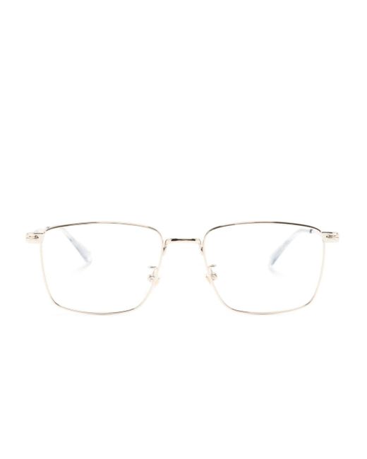 Montblanc nose-pads square-frame glasses