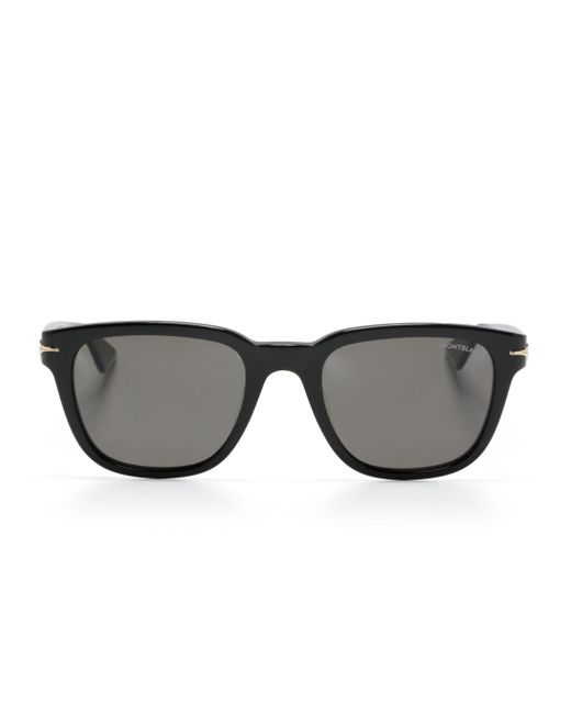 Montblanc tinted-lens square-frame sunglasses