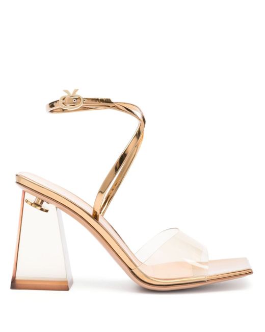 Gianvito Rossi Cosmic Sandal 90mm leather sandals