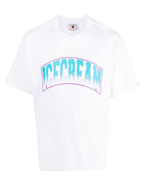 Icecream logo-print T-shirt