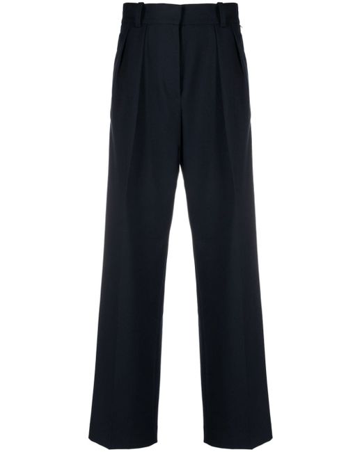 Tommy Hilfiger high-waisted straight-leg trousers