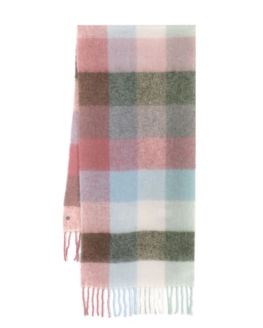 Holzweiler Fresia checked brushed scarf