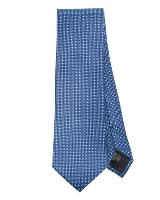 Brioni geometric-print tie