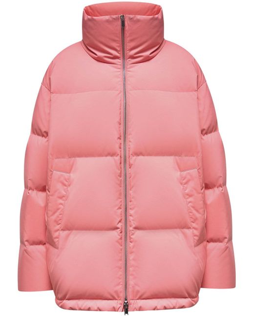 12 Storeez funnel-neck quilted down jacket