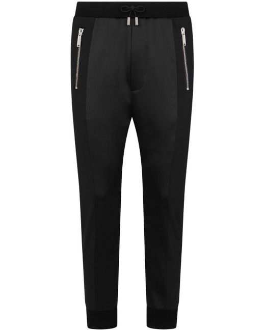 Dsquared2 panelled wool-blend track pants