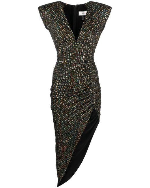 Nissa sequin-embellished midi dress