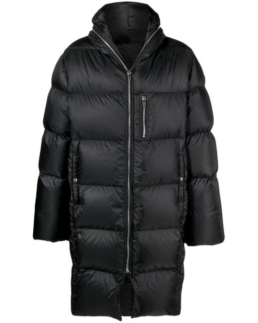 Moncler + Rick Owens quilted hooded coat