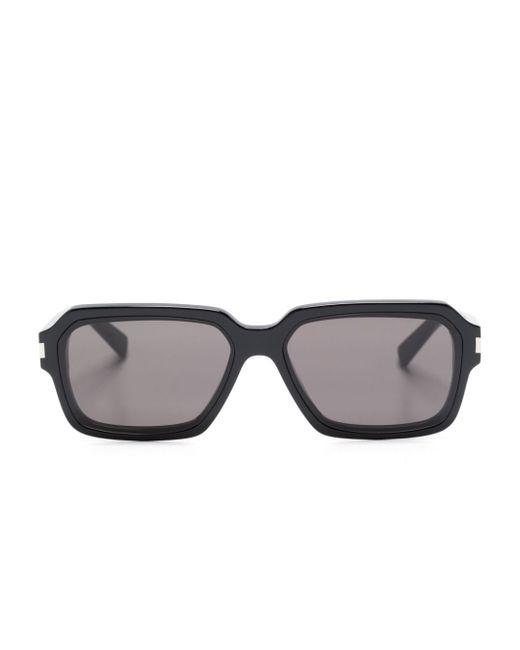 Saint Laurent logo-debossed square-frame sunglasses