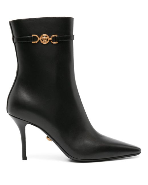 Versace Medusa 85mm leather boots