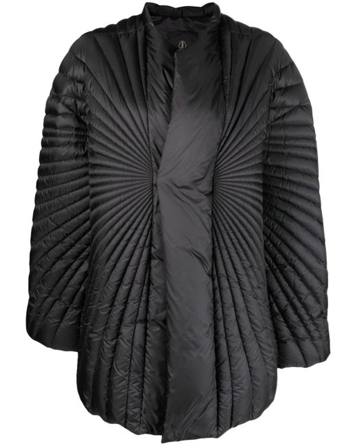 Moncler + Rick Owens Radiance seam-detail down coat