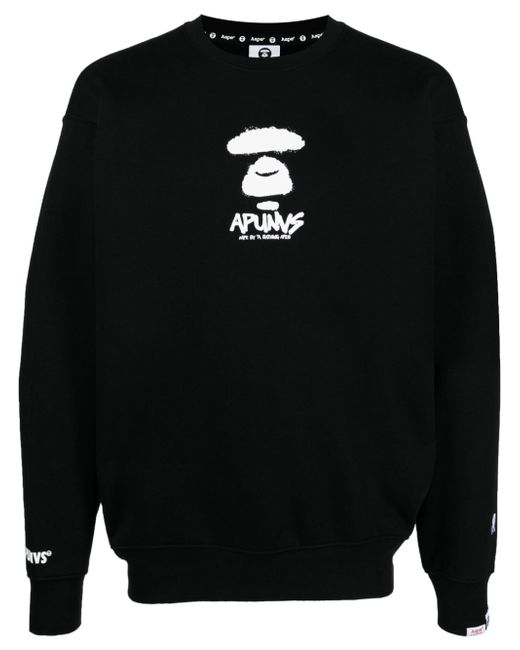 Aape By *A Bathing Ape® graphic-print crew-neck sweatshirt