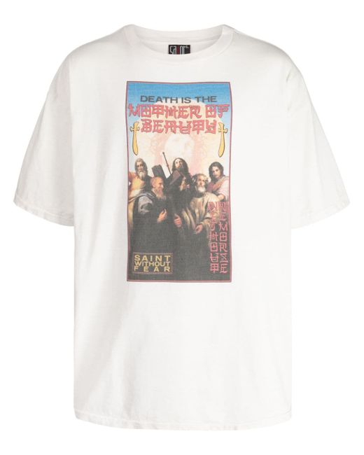 Saint Mxxxxxx graphic-print T-shirt