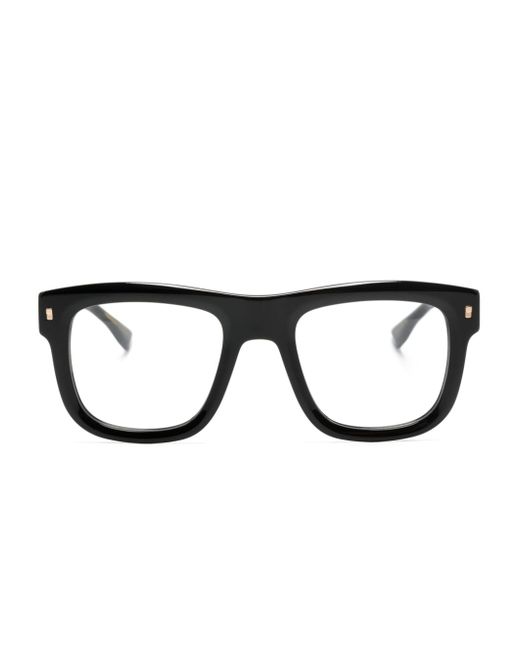 Dsquared2 logo-debossed square-frame glasses