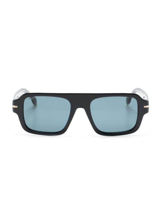 Boss rectangle-shape tinted sunglasses