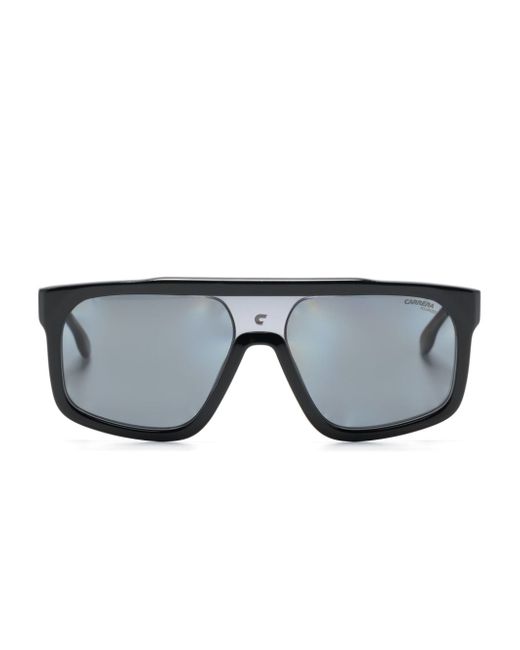 Carrera tinted shield-frame sunglasses